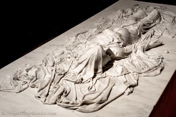 Jago, der verhüllte Sohn, Kapelle dei Bianchi, Basilika San Severo fuori le mura in Neapel, Italien