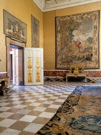 Die Offiziersmesse der Leibwache des Königspalasts von Neapel in Italien