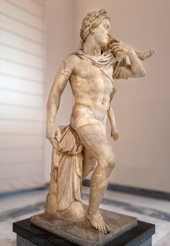 Achilleus und Troilus, Farnese-Sammlung, Archäologisches Museum von Neapel in Italien