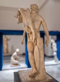 Achilleus und Troilus, Farnese-Sammlung, Archäologisches Museum von Neapel in Italien