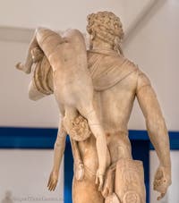 Achilleus und Troilus, Farnese-Sammlung, Archäologisches Museum von Neapel in Italien