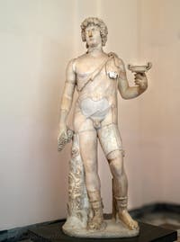 Antinoos-Bacchus, Farnese-Sammlung, Archäologisches Museum von Neapel, Italien