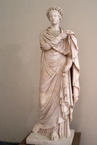 Flora Piccola Ercolanese, Farnese-Sammlung, Archäologisches Museum von Neapel in Italien