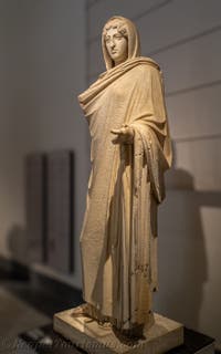 Aphrodite Sosandra, Baia, Archäologisches Museum von Neapel in Italien