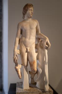 Apollon Helios, Mercurius-Tempel, Baia, Archäologisches Museum von Neapel in Italien