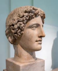 Apollon-Kopf vom Typ Kassel, Farnese-Sammlung, Archäologisches Museum von Neapel in Italien