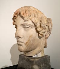 Apollon von Omphalos, Tempel von Mercurius, Baia, Archäologisches Museum von Neapel in Italien