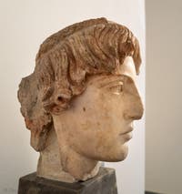 Apollon von Omphalos, Tempel von Mercurius, Baia, Archäologisches Museum von Neapel in Italien