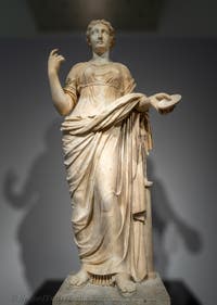 Artemis vom Typ Lanarca, Baia, Archäologisches Museum von Neapel in Italien