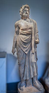 Asklepios, Tempel des Äskulap, Pompeji, Archäologisches Museum von Neapel in Italien