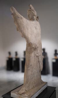 Athene Promachos, Villa dei Papiri, Herculaneum, Archäologisches Museum von Neapel in Italien