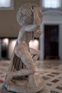Atlas, Farnese-Sammlung, Archäologisches Museum von Neapel in Italien