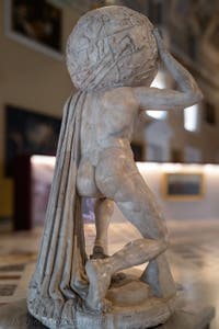 Atlas, Farnese-Sammlung, Archäologisches Museum von Neapel in Italien