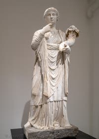 Concordia, Bauwerk der Eumachia, Pompeji, Archäologisches Museum von Neapel in Italien