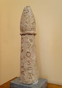 Etruskische Grabstele, Erotikkabinett, Archäologisches Museum Neapel