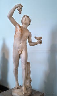 Dionysos Bacchus, Farnese-Sammlung, Archäologisches Museum von Neapel in Italien