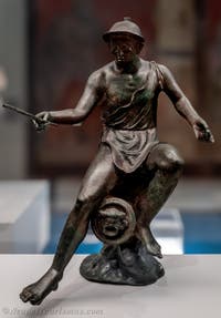Fischer, Casa della Fontana Piccola, Pompeji, Archäologisches Museum von Neapel in Italien