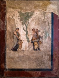 Die Bestrafung des Eros, Pompeji, Casa dell'Amore punito