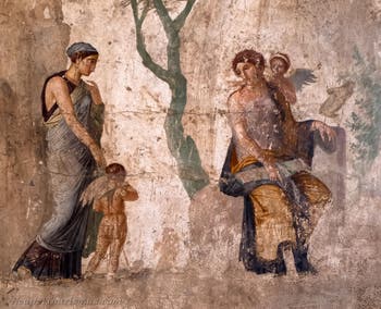 Die Bestrafung des Eros, Pompeji, Casa dell'Amore punito