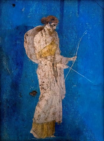 Fresko Artemis, Stabiae, Villa Ariadne, Archäologisches Museum Neapel