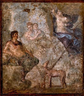 Endymion und Selene, Pompeji, Casa dei Dioscuri