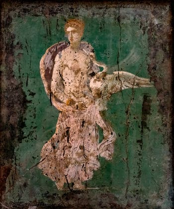Fresko Leda und der Schwan, Stabiae, Villa di Ariadne, Archäologisches Museum Neapel