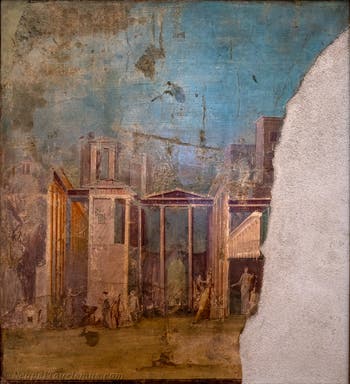 Wandgemälde, Medea und die Peliaden, Casa del Gruppo dei Vasi, Pompeji, Archäologisches Museum von Neapel