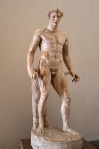Sterbender Gladiator, Farnese-Sammlung, Archäologisches Museum von Neapel, Italien