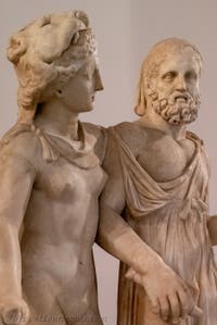 Herkules und Omphale, Farnese-Sammlung, Archäologisches Museum von Neapel in Italien