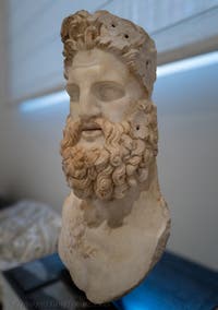 Jupiter im Otricoli-Stil, Capitolium, Pompeji, Archäologisches Museum von Neapel in Italien