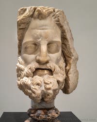 Jupiter, Farnese-Sammlung, Capitolium, Pompeji, Archäologisches Museum von Neapel in Italien