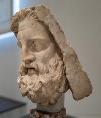 Jupiter, Farnese-Sammlung, Capitolium, Pompeji, Archäologisches Museum von Neapel in Italien