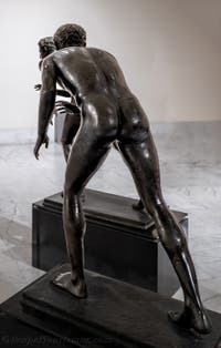 Läufer, Villa dei Papiri, Herculaneum, Archäologisches Museum von Neapel in Italien
