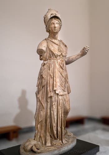 Minerva, Farnese-Sammlung, Archäologisches Museum von Neapel in Italien
