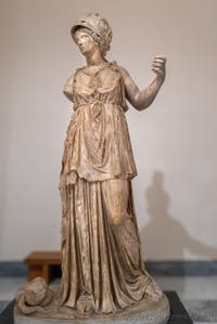 Minerva, Farnese-Sammlung, Archäologisches Museum von Neapel in Italien