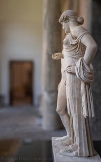Orestes und Elektra, Serapis-Tempel, Pozzuoli, Archäologisches Museum von Neapel in Italien