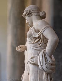 Orestes und Elektra, Serapis-Tempel, Pozzuoli, Archäologisches Museum von Neapel in Italien