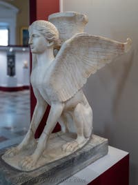 Sphynx, Casa del Fauno, Pompeji, Archäologisches Museum von Neapel in Italien