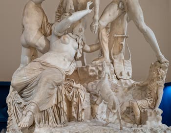 Der Farnese-Stier und die Qualen der Dirke, Farnese-Sammlung, Archäologisches Museum von Neapel in Italien