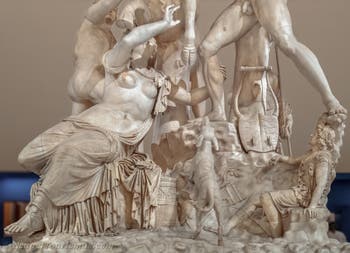 Der Farnese-Stier und die Qualen der Dirke, Farnese-Sammlung, Archäologisches Museum von Neapel in Italien