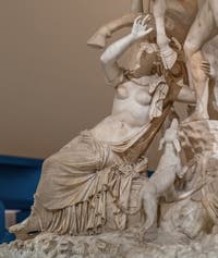 Der Farnese-Stier und die Qualen der Dirke, Farnese-Sammlung, Archäologisches Museum von Neapel in Italien