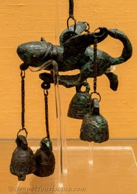 Tintinnabulum, Geflügelter Phallus, Pompeji, Erotikkabinett, Archäologisches Museum Neapel
