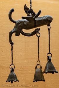 Tintinnabulum, Vierfacher geflügelter Phallus, Erotikkabinett, Archäologisches Museum Neapel