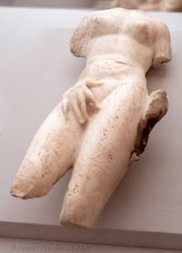 Die schamhafte Aphrodite, Pompeji, Archäologisches Museum von Neapel in Italien