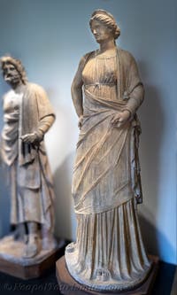 Venus, Schutzgöttin, Tempel des Äskulap, Pompeji, Archäologisches Museum von Neapel in Italien