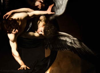 Caravaggio, die sieben Werke der Barmherzigkeit, Pio Monte della Misericordia in Neapel, Italien