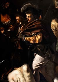 Caravaggio, die sieben Werke der Barmherzigkeit, Pio Monte della Misericordia in Neapel, Italien