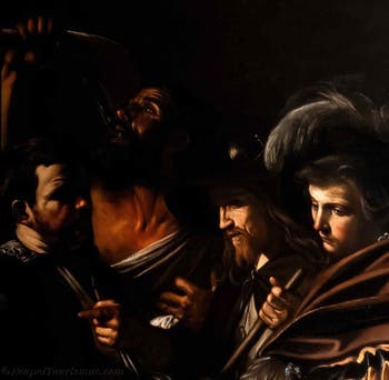Caravaggio, die sieben Werke der Barmherzigkeit, Pio Monte della Misericordia in Neapel, Italien