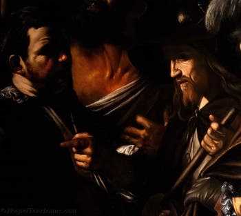 Caravaggio, die sieben Werke der Barmherzigkeit, Pio Monte della Misericordia in Neapel, Italien