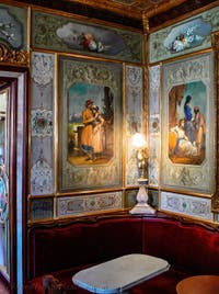 Das Café Florian am St-Markus-Platz in Venedig.